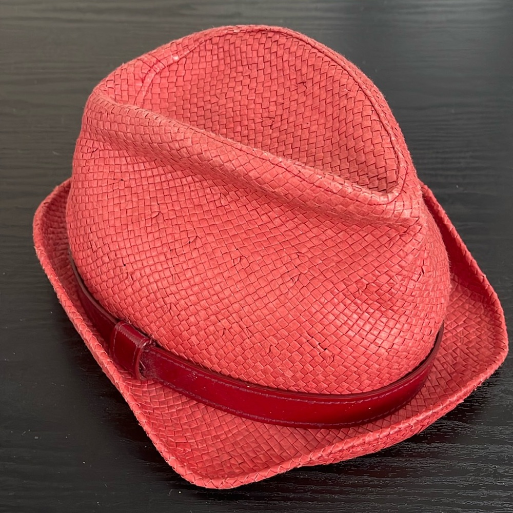 Burberry Straw Fedora